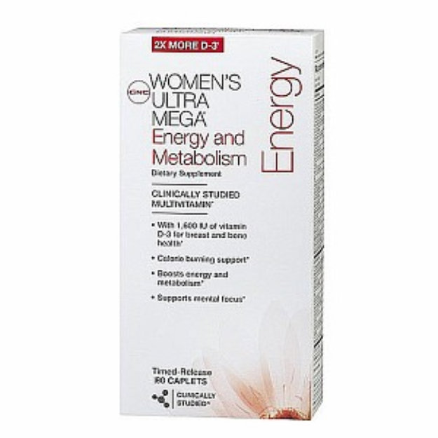 GNC Women's Ultra Mega Energy & Metabolism Multivitamin Reviews 2019