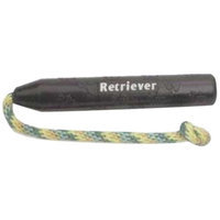 Mammoth TireBiter Chew Toy Retriever with Poly Rope, Black, 11-Inch