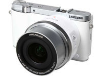 Samsung NX3000 20.3MP Smart Digital Camera w/ 16-50mm Zoom Lens & Flash (White)