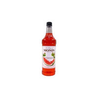 Monin Watermelon Flavor Syrup Plastic Bottle 1 Liter