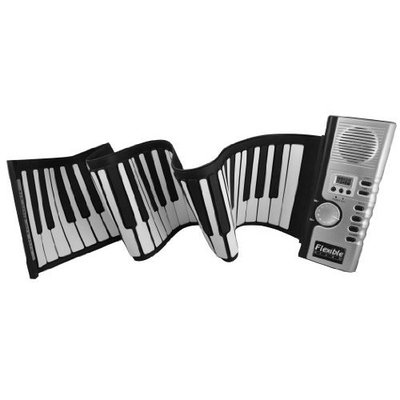 FlashingBoards Thicken 61 Keys Brand New - 61 Keys Portable Roll up Electronic Piano