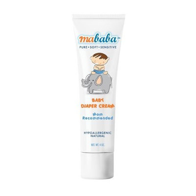 Mababa Baby Diaper Cream, 4-Ounce (Pack of 2)