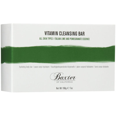 Baxter of California Vitamin Cleansing Bar, Italian Lime and Pomegranate, 7 oz