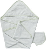 American Baby Company ABC Hooded Towel Set - Celery - 1 ct.