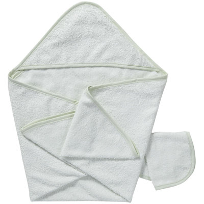 American Baby Company ABC Hooded Towel Set - Celery - 1 ct.