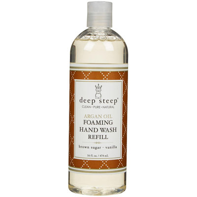 Deep Steep Argan Foaming Hand Wash Refill - Brown Sugar Vanilla