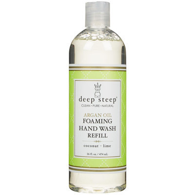 Deep Steep Argan Foaming Hand Wash Refill - Coconut Lime