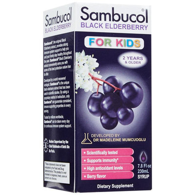 Sambucol - Black Elderberry For Kids Liquid - 7.8 oz.