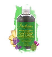 SheaMoisture African Water Mint & Ginger Detox Hair & Scalp Gentle Shampoo