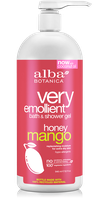 Alba Botanica very emollient™ bath & shower gel honey mango