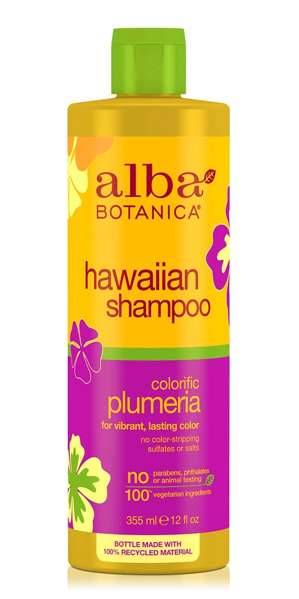 Alba Botanica Hawaiian Shampoo Colorific Plumeria