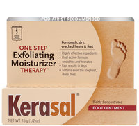 Kerasal Exfoliating Moisturizing Foot Ointment - 0.5 oz