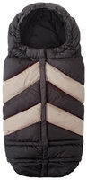 7 A.M. Enfant Blanket 212 Chevron Footmuff - Black/Beige - 1 ct.