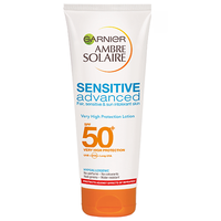 Garnier Ambre Solaire Sensitive Advanced SPF50+ Very High Protection Lotion