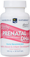 Nordic Naturals Daily Prenatal DHA - 500 mg - 60 Softgels