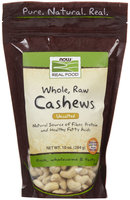 NOW Foods - Cashews Raw - 12 oz.