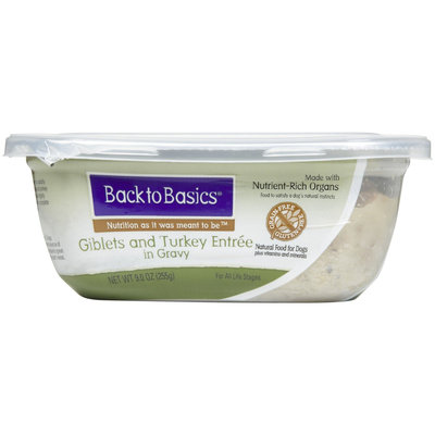 Back to Basics Grain-Free Giblets & Turkey Entree - 8x9 oz