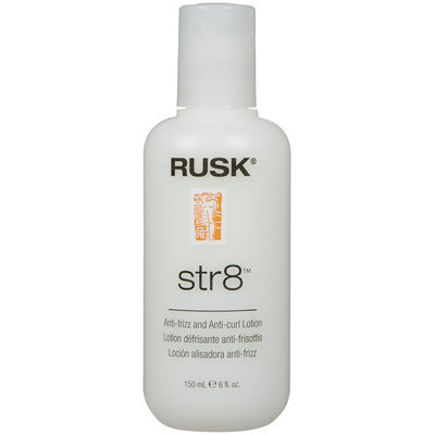 Rusk Sensories Str8 Anti-Frizz and Anti Curl Lotion, 6 oz