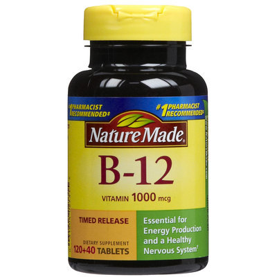 Nature Made Vitamin B-12 1000 mcg Tablets - 200 Count
