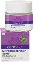 derma e Microdermabrasion Scrub with Dead Sea Salt