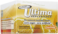 Ultima Health Products, Ultima Replenisher, Electrolyte Drink, Orange
