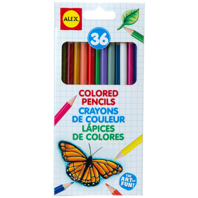 Alex Art Colored Pencils 36 Pc