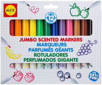 Alex 12 Jumbo Scented Markers - 1 ct.