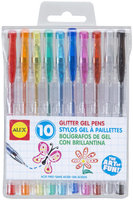Alex 10 Glitter Gel Pens - 1 ct.