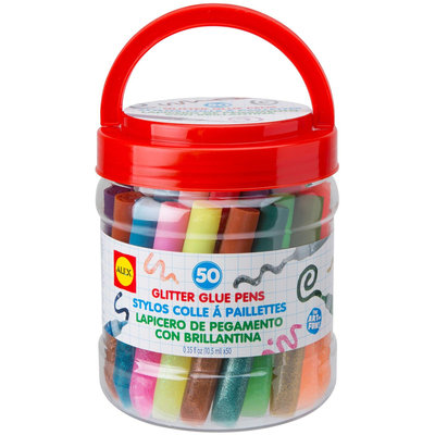 Alex 50 Pcs Glitter Glue Pens - 1 ct.