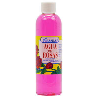 Agua De Rosas Rose Water 8 Oz.