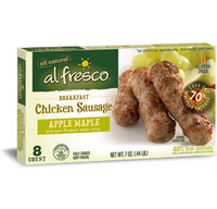 Al Fresco Breakfast Chicken Sausage Apple Maple