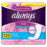 Always Thin Daily Liners
