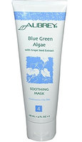 Aubrey Organics Blue Green Algae With Grape Seed Extract Soothing Mask