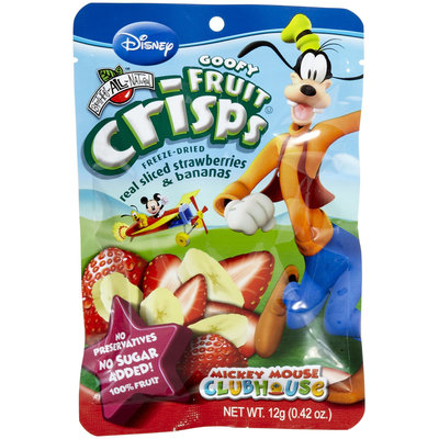 Brothers All Natural Brothers-ALL-Natural Goofy Crisps, Strawberry/Banana, 0.42, 12 ct