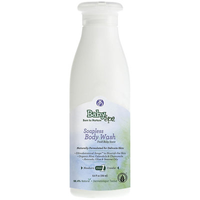 BabySpa Soapless Baby Body Wash - Stage One - 8.4 oz, Fresh Baby Scent - 1 ct.