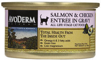 AvoDerm Natural Salmon & Chicken Entree in Gravy - 24x3 oz