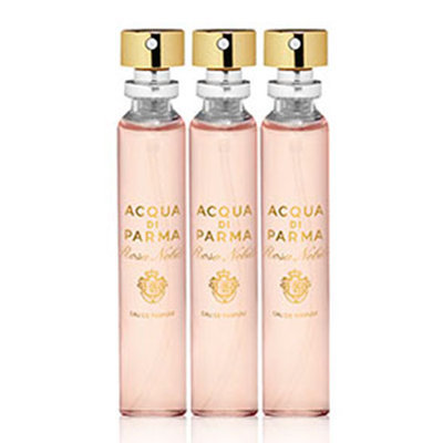 Acqua Di Parma Rosa Nobile Leather Purse Spray Refills 3x20ml
