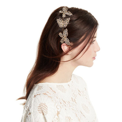 Jennifer Behr Triple Mariposa Hair Comb Barrette