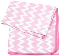Bumkins Splat Mat - Pink Chevron - 1 ct.