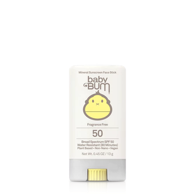 Sun Bum Baby Bum SPF 50 Mineral Face Stick Fragrance Free