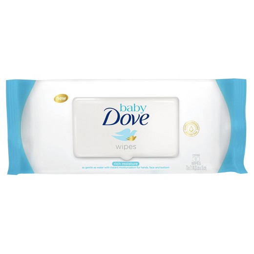 Baby Dove Rich Moisture Hand and Face Wipes