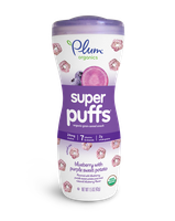 Plum Organics Super Puffs® Super Purples: Blueberry With Purple Sweet Potato