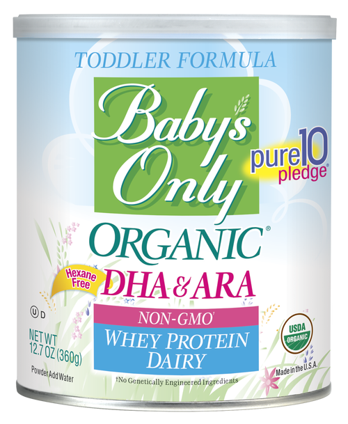 Baby's Only Organic® Dairy Whey DHA/ARA Formula Reviews 2019
