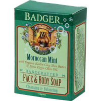 BADGER® Face & Body Soap - Moroccan Mint