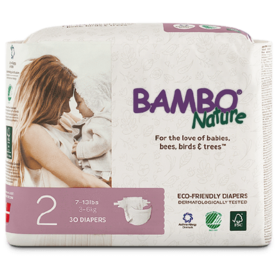 Bambo Nature Eco-Friendly Diapers Size 2