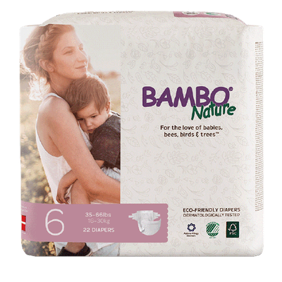 Bambo Nature Eco-Friendly Diapers Size 6