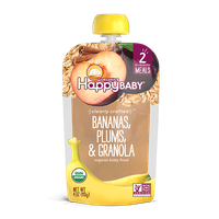 Happy Baby® Organics Clearly Crafted™ Bananas, Plums & Granola
