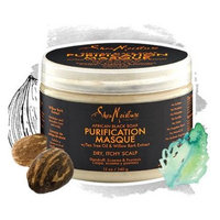 SheaMoisture Organic African Black Soap Purification Masque w/Plantain Enzyme Tea Tree & Willow Bark Extract