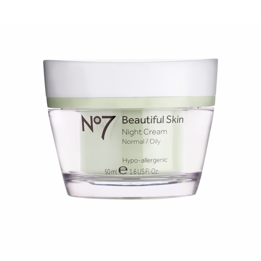 No7 Beautiful Skin Night Cream Normal/Oily