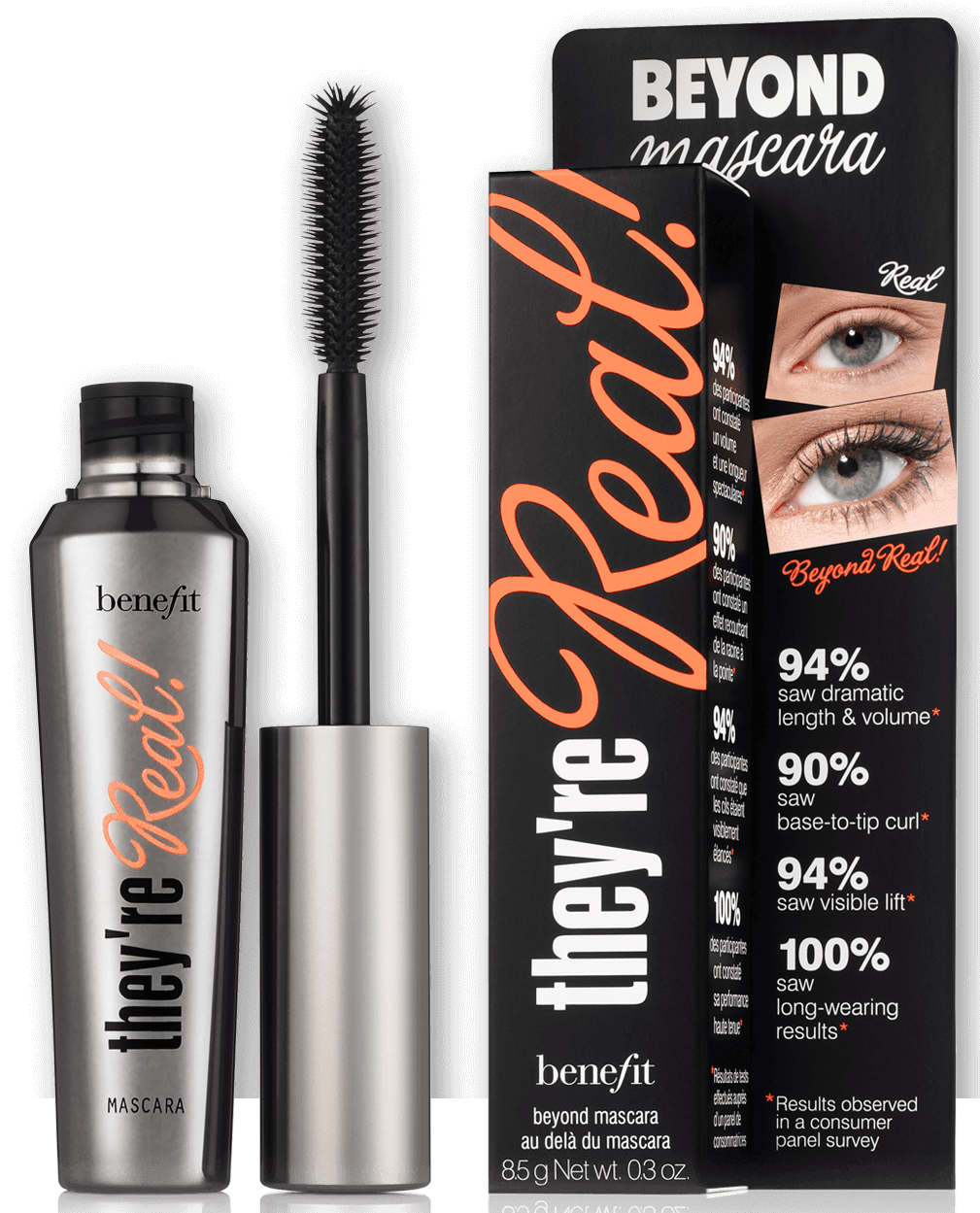 Benefit Cosmetics They're Real! Lengthening Mascara